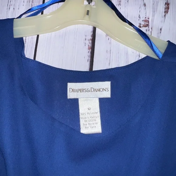 Drapers&Damon’s two piece dress set in royal blue - Picture 5 of 5